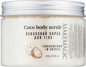 Кокосовий скраб для тіла, 400г 026 фото