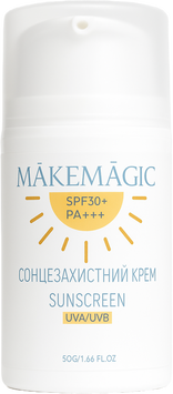 Солнцезащитный крем для лица, SPF30, 50g 087 фото